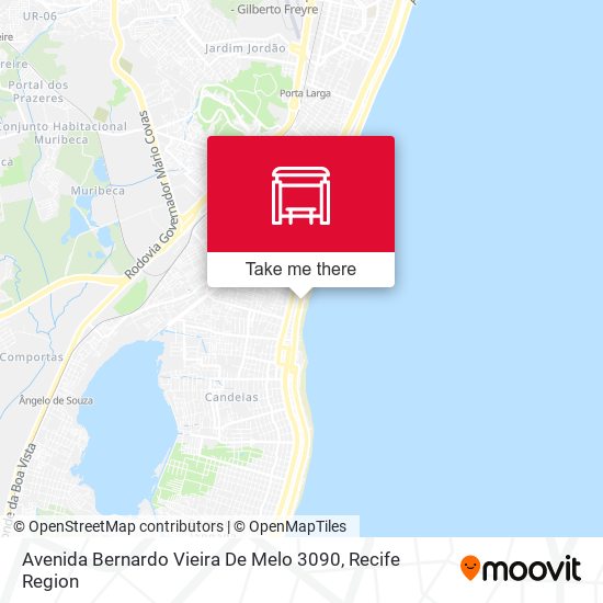 Avenida Bernardo Vieira De Melo 3090 map