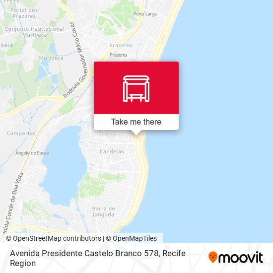 Avenida Presidente Castelo Branco 578 map