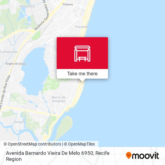 Avenida Bernardo Vieira De Melo 6950 map