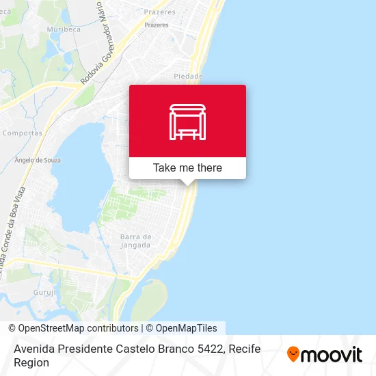 Avenida Presidente Castelo Branco 5422 map