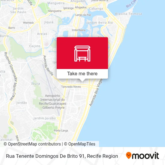 Rua Tenente Domingos De Brito 91 map