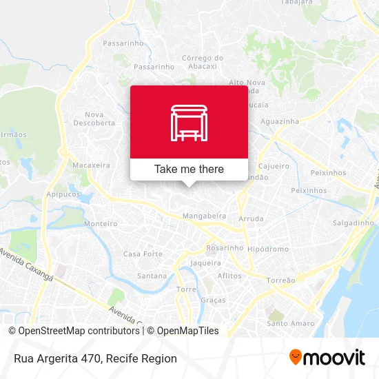 Rua Argerita 470 map