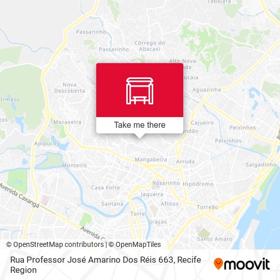 Rua Professor José Amarino Dos Réis 663 map