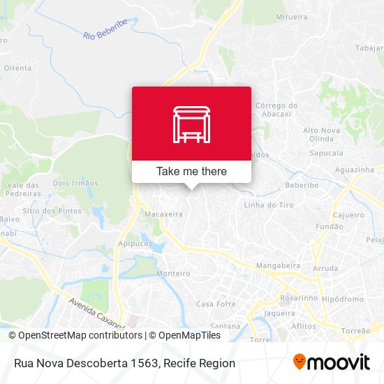 Rua Nova Descoberta 1563 map