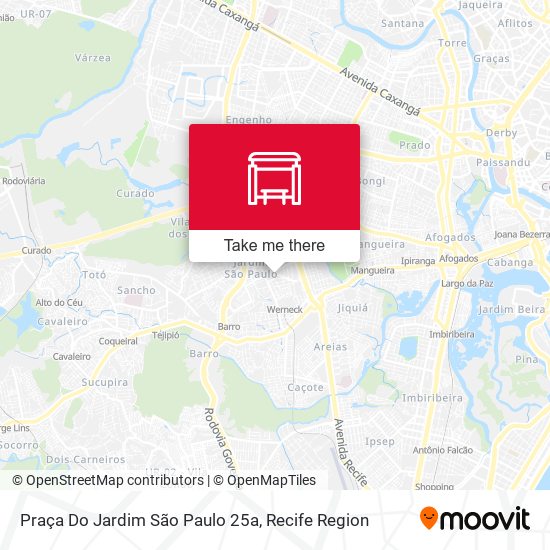 Praça Do Jardim São Paulo 25a map