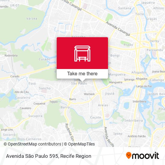 Avenida São Paulo 595 map