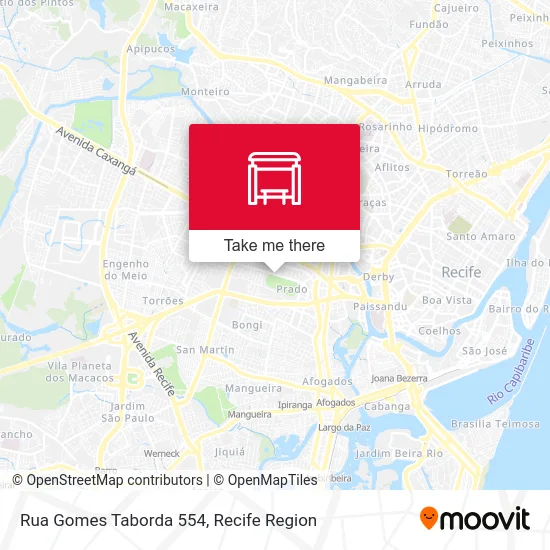 Rua Gomes Taborda 554 map