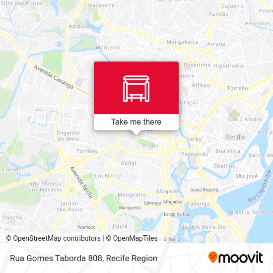 Rua Gomes Taborda 808 map