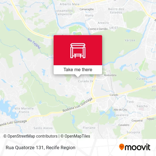 Rua Quatorze 131 map