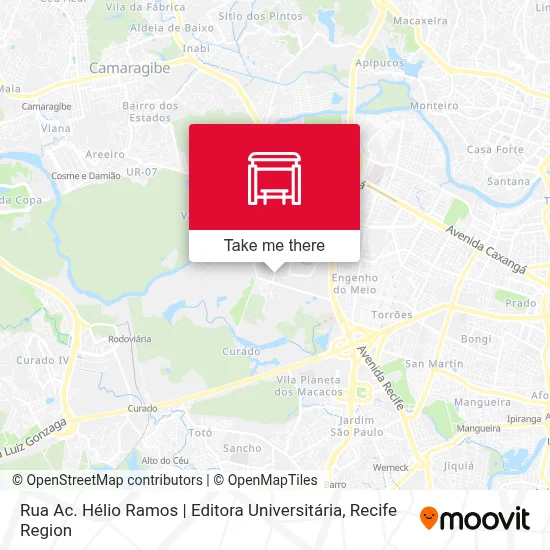 Rua Ac. Hélio Ramos | Editora Universitária map