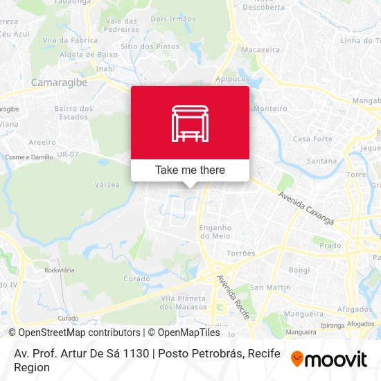 Av. Prof. Artur De Sá 1130 | Posto Petrobrás map
