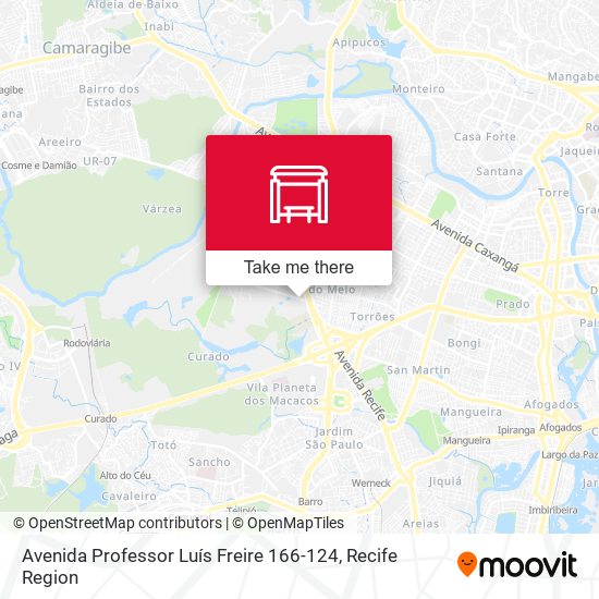 Avenida Professor Luís Freire 166-124 map