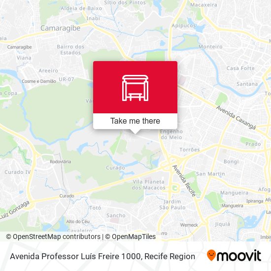 Avenida Professor Luís Freire 1000 map