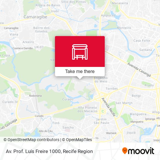 Av. Prof. Luís Freire 1000 map