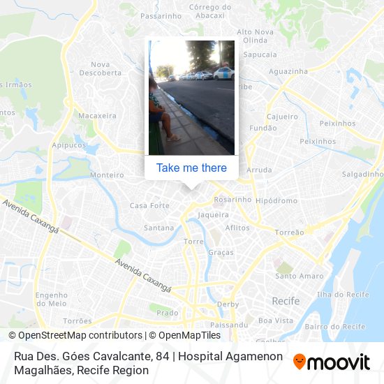 Rua Des. Góes Cavalcante, 84 | Hospital Agamenon Magalhães map