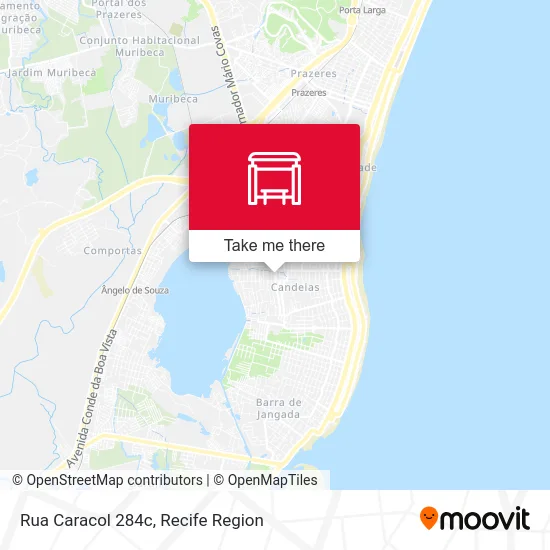 Rua Caracol 284c map