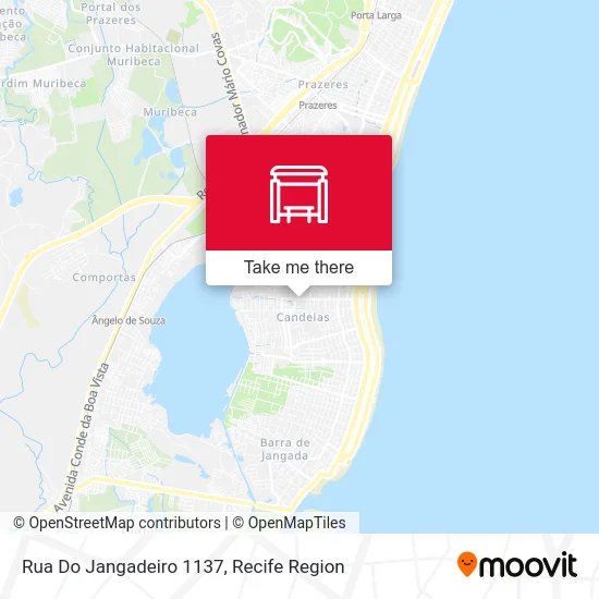 Rua Do Jangadeiro 1137 map