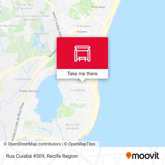 Rua Cuiabá 4509 map