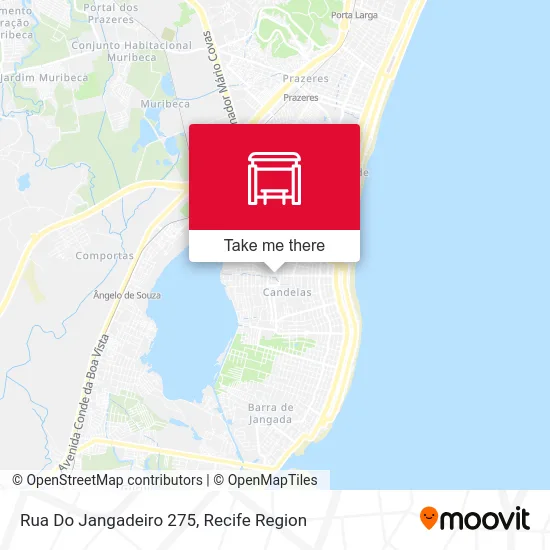 Rua Do Jangadeiro 275 map
