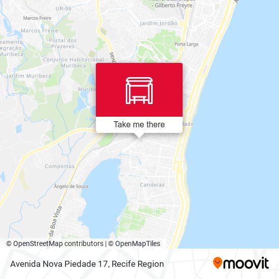Avenida Nova Piedade 17 map