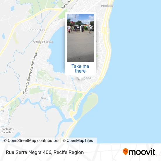Rua Serra Negra 406 map