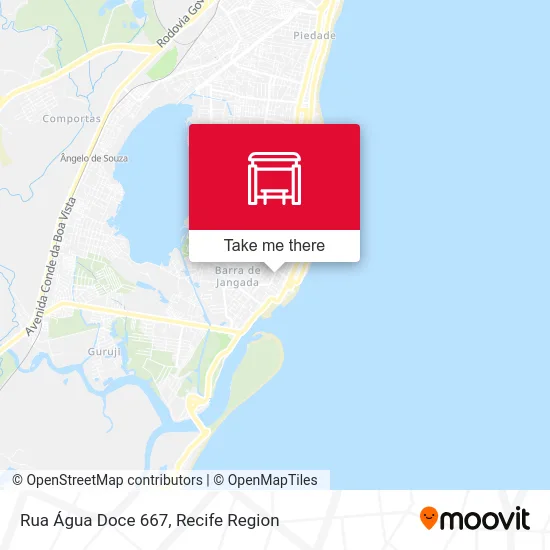 Rua Água Doce 667 map