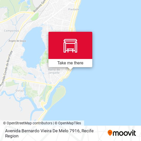 Avenida Bernardo Vieira De Melo 7916 map
