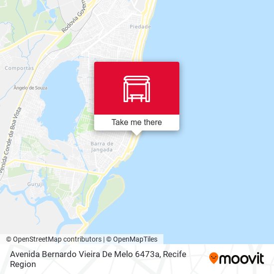 Avenida Bernardo Vieira De Melo 6473a map