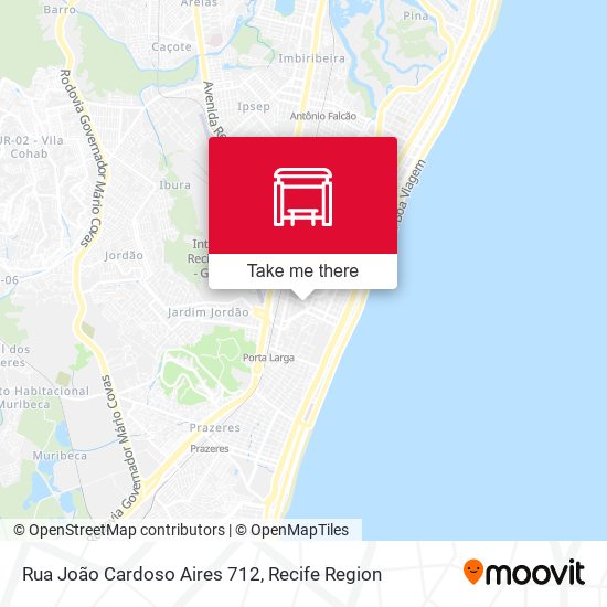 Rua João Cardoso Aires 712 map