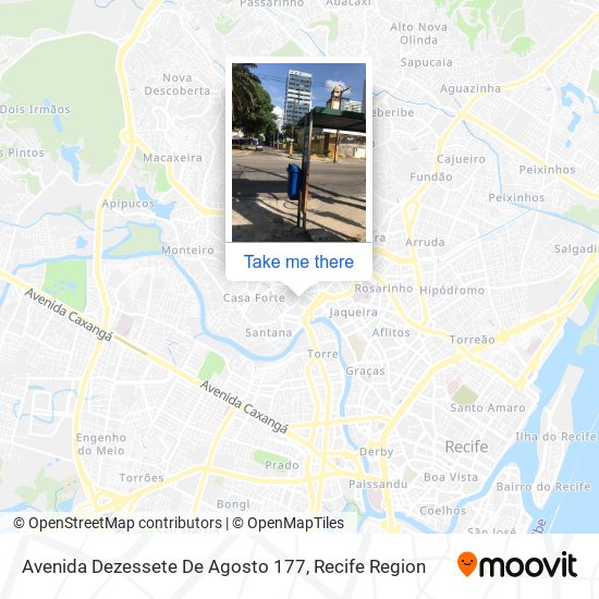 Avenida Dezessete De Agosto 177 map