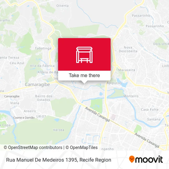 Rua Manuel De Medeiros 1395 map