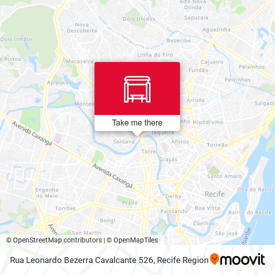 Rua Leonardo Bezerra Cavalcante 526 map