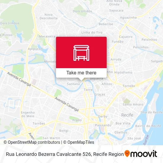 Rua Leonardo Bezerra Cavalcante 526 map