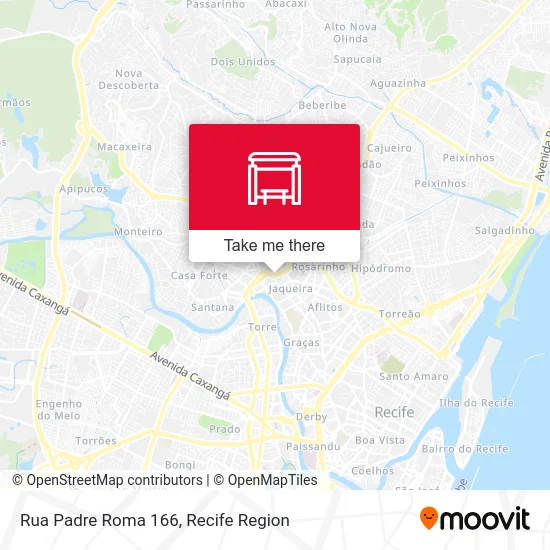 Rua Padre Roma 166 map