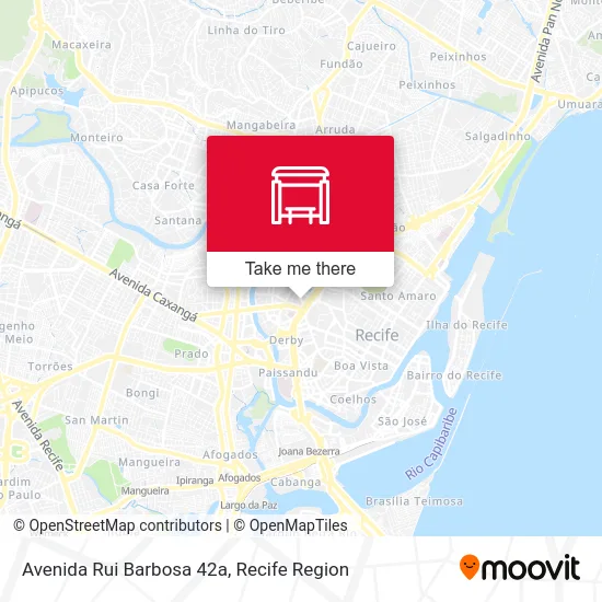 Avenida Rui Barbosa 42a map