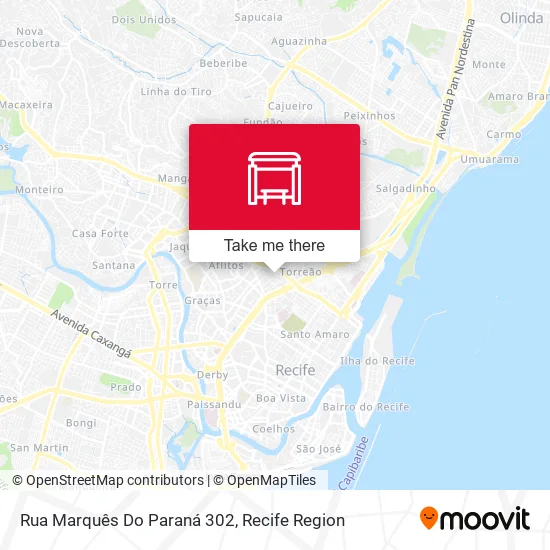 Rua Marquês Do Paraná 302 map