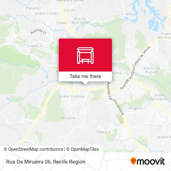 Rua Da Mirueira 06 map