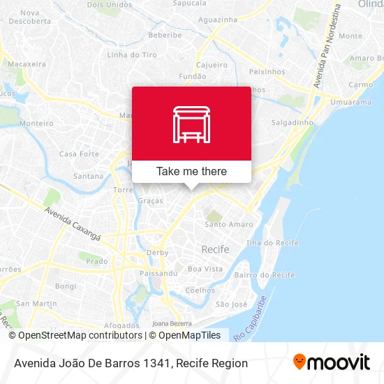 Avenida João De Barros 1341 map