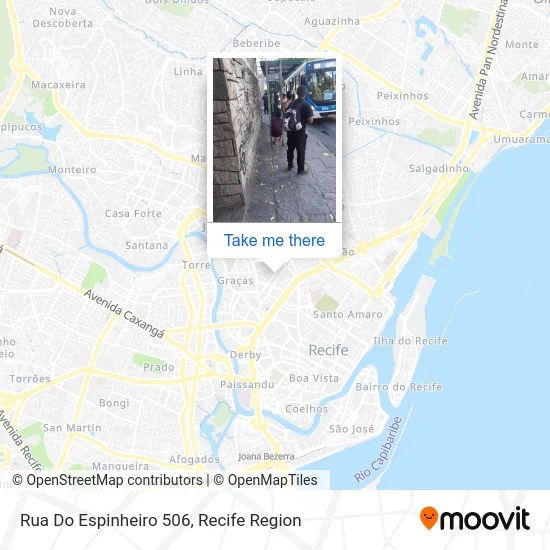 Rua Do Espinheiro 506 map