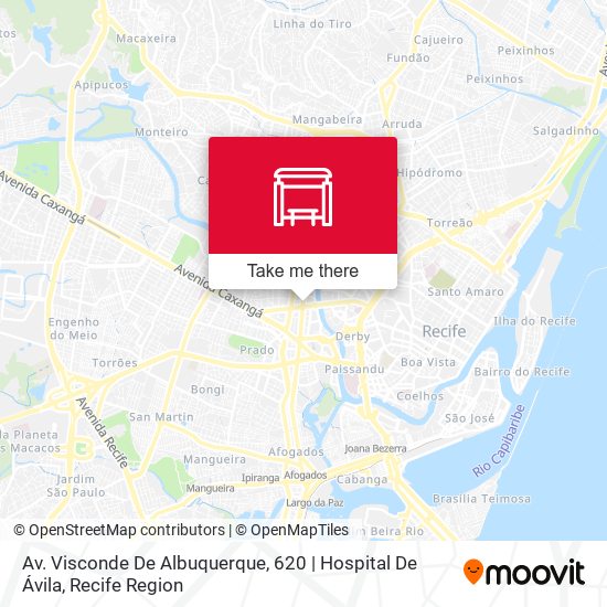 Av. Visconde De Albuquerque, 620 | Hospital De Ávila map