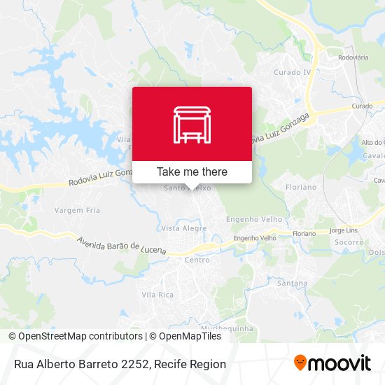 Rua Alberto Barreto 2252 map