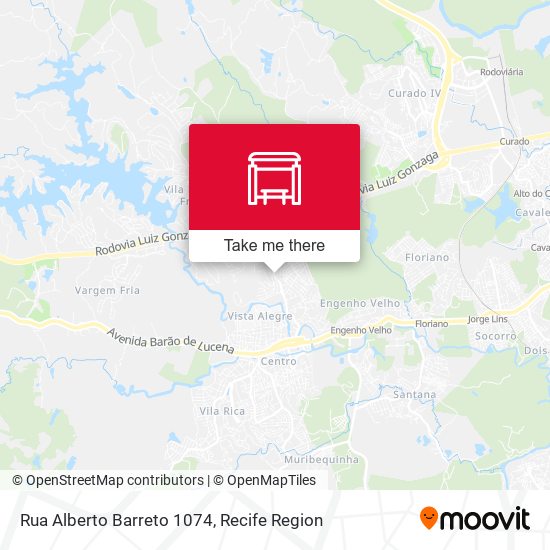 Rua Alberto Barreto 1074 map
