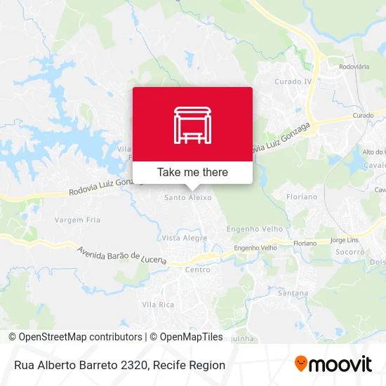 Rua Alberto Barreto 2320 map