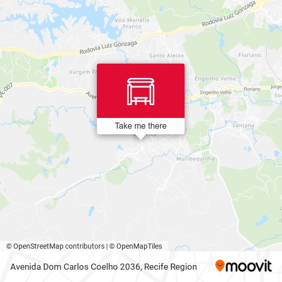 Avenida Dom Carlos Coelho 2036 map