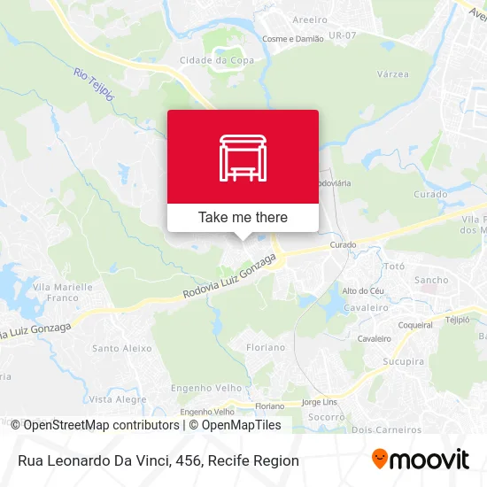 Rua Leonardo Da Vinci, 456 map