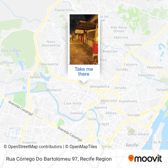 Rua Córrego Do Bartolomeu 97 map