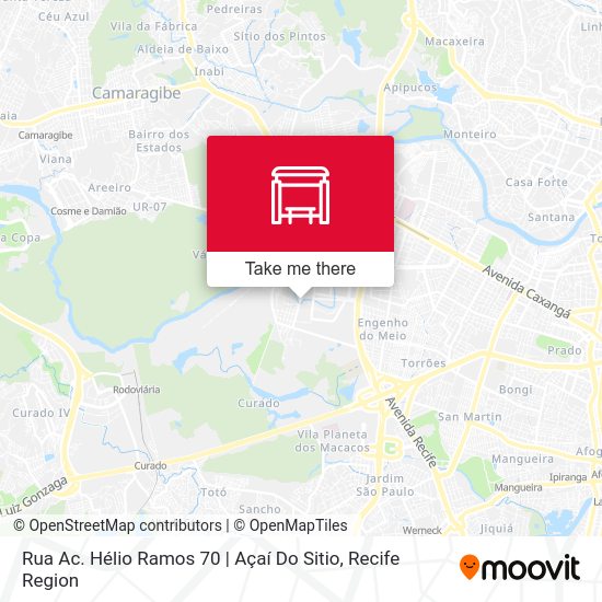 Rua Ac. Hélio Ramos 70 | Açaí Do Sitio map