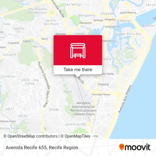 Avenida Recife 655 map