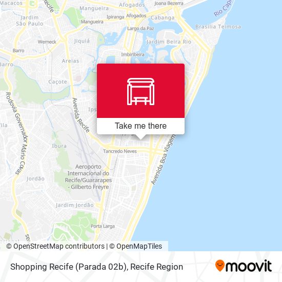 Mapa Shopping Recife (Parada 02b)