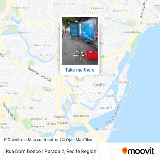 Rua Dom Bosco | Parada 2 map